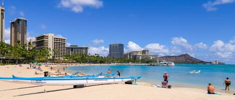 Beach nearby