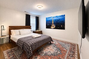 4 dormitorios, tabla de planchar con plancha, wifi gratis y ropa de cama