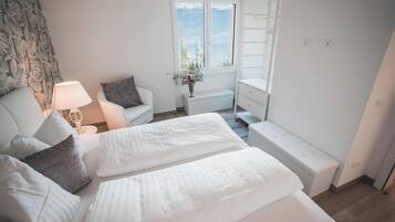 1 camera, Wi-Fi gratuito, lenzuola