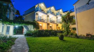 Front of property – evening/night