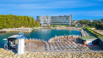 Voorkant van accommodatie