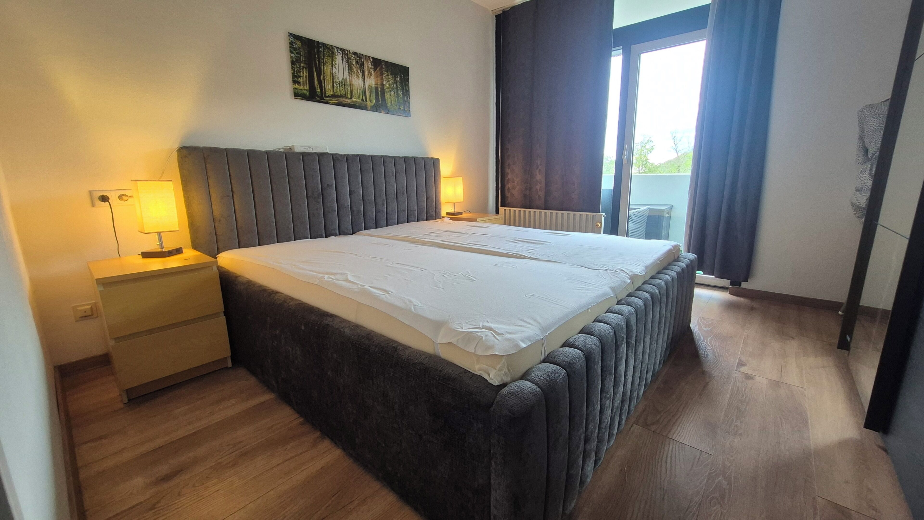 2 Schlafzimmer, Bügeleisen/Bügelbrett, kostenloses WLAN, Bettwäsche