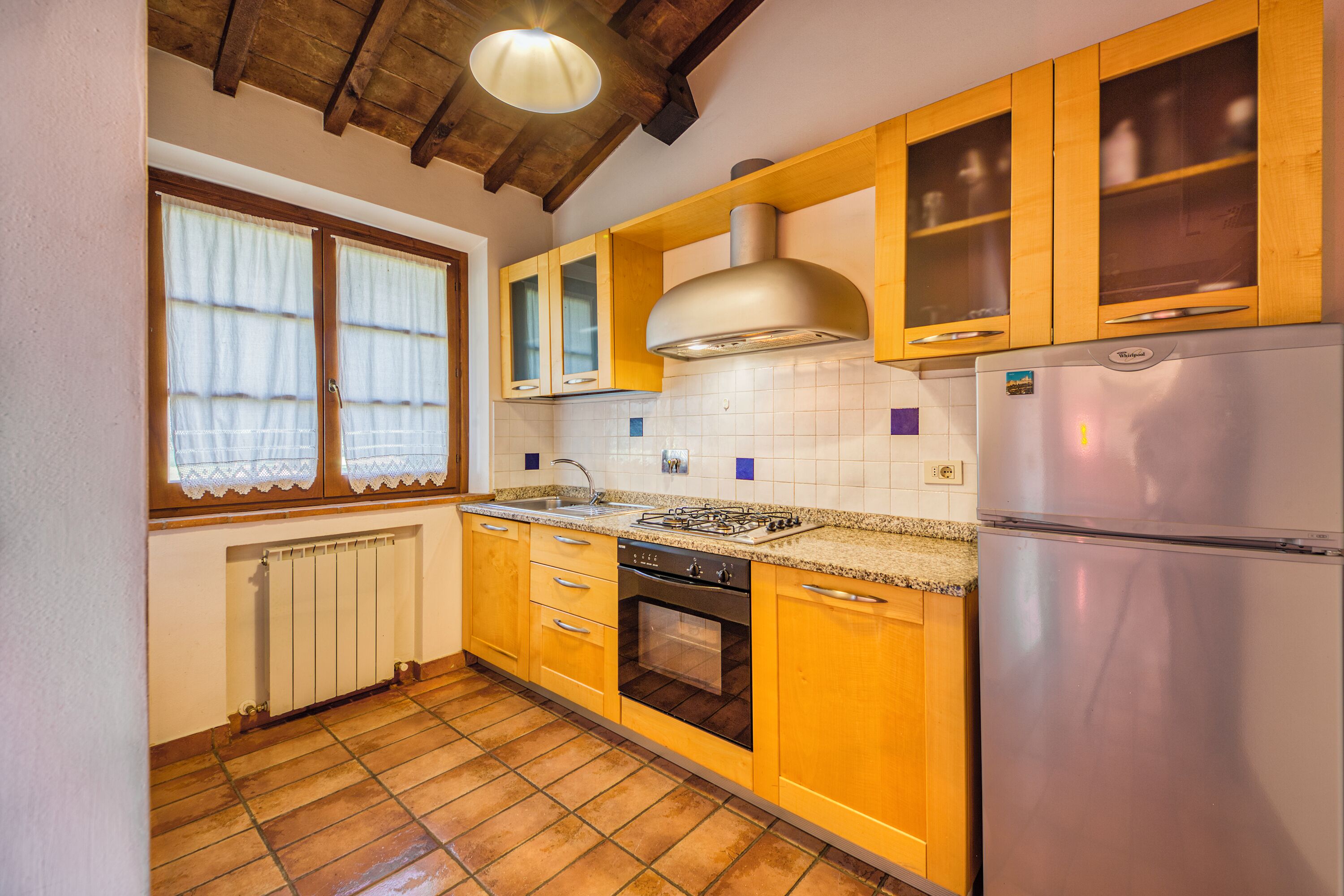 Family Apartment, Multiple Bedrooms, 2 Bathrooms, Mountainside (Juniper apt with shared pool family) | Private kitchen | Fridge, stovetop, espresso maker, cookware/dishes/utensils