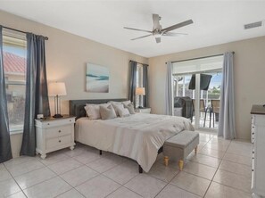 4 bedrooms, desk, iron/ironing board, WiFi