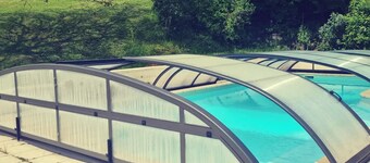 Magnificent typical Morvan house with swimming pool