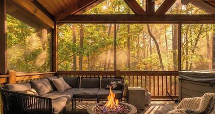 Peace on Birch*Hot Tub*ScreenPrch*Propane FP*Pet Friendly