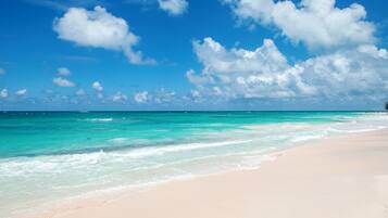 On the beach