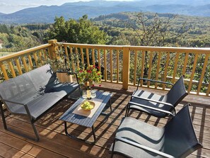 Balcony view - Vineyard cottage Stopar (Straza)