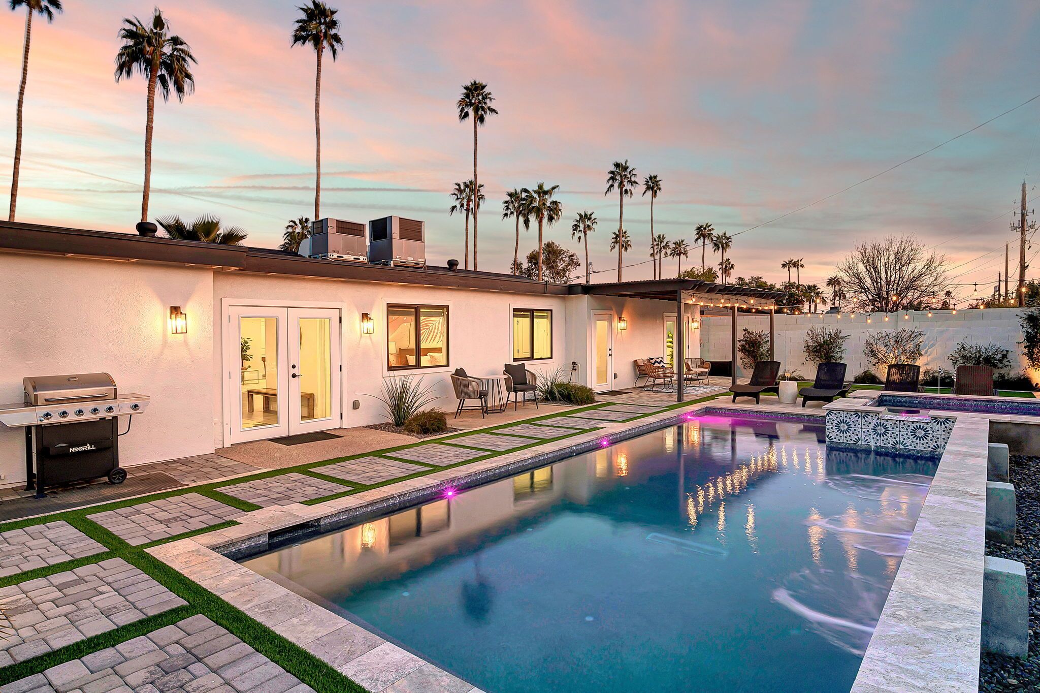 Palm-Tree Lined, Scottsdale Oasis with Brand NEW Pool, Spa, and Putting Green!