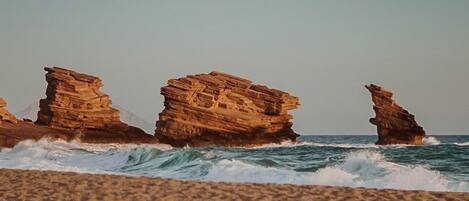 In Strandnähe, Liegestühle