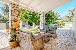 Premium Villa, Private Bathroom, Garden View (Villa Sun Sole) | Lounge - Villa Sun Sole (Corfu)