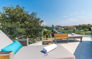 Terrace/patio - Luxury Mediterranean Villa LV with Sauna and Heated Pool for up to 10 Guests (Brtonigla)