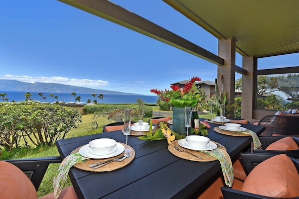 Kapalua Ridge Villas 2614 lanai with ocean view1