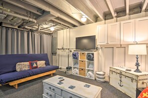 TV, DVD player - Downtown Boyne City Home, Walk to Lake Charlevoix! (Boyne City)