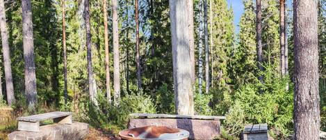 Enceinte de l’hébergement