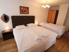4 chambres, lit parapluie, Wi-Fi gratuit