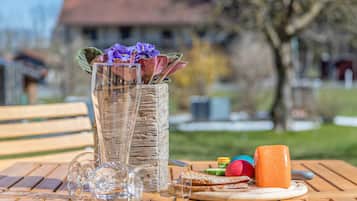 Udendørs spisemuligheder