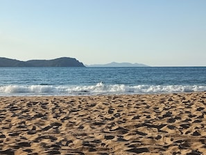 Beach nearby, beach towels