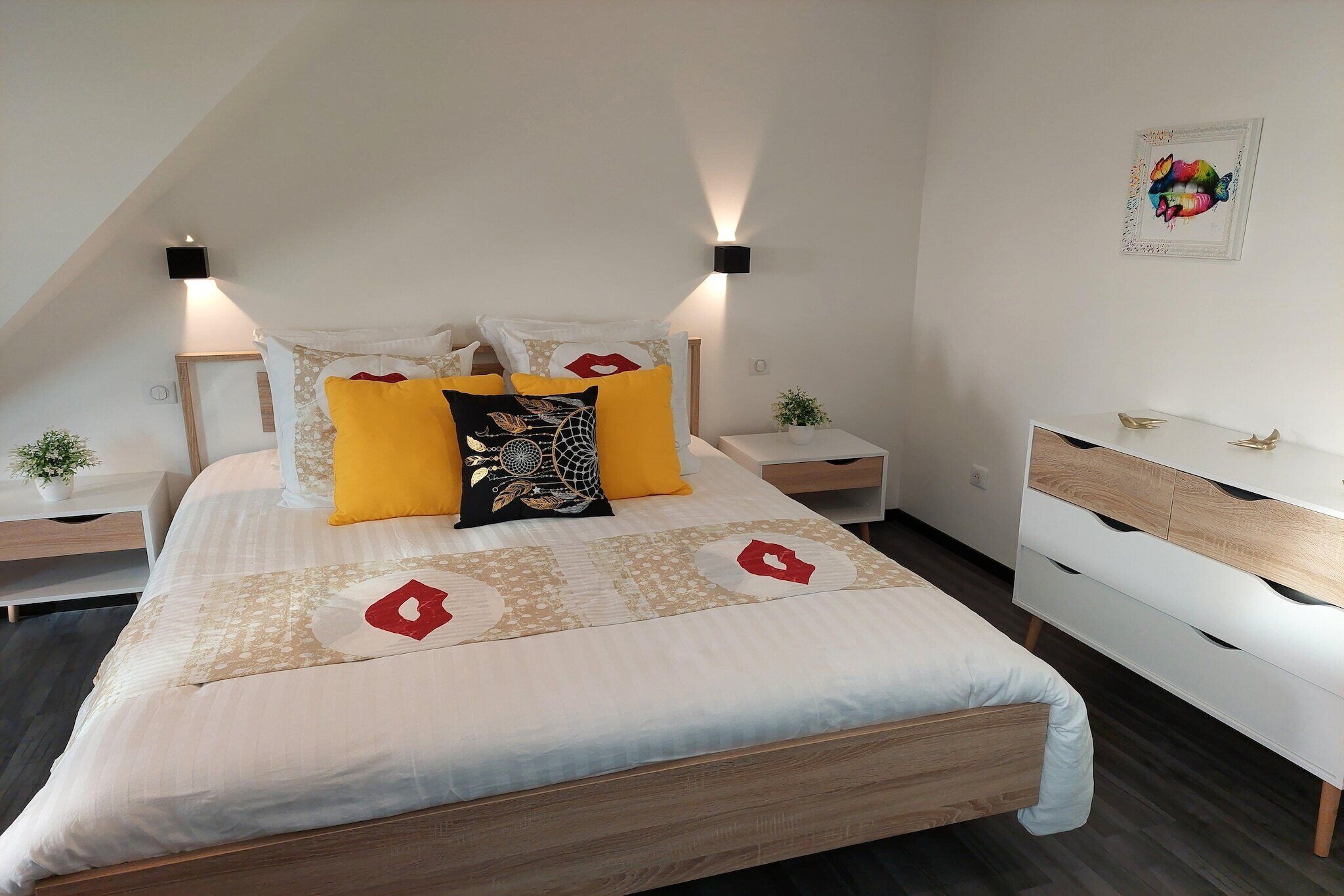 5 habitaciones, cuna de viaje y wifi gratis 