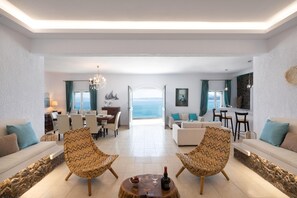 Interior - 'Prestige Collection'  |  Contemporary Villa with sea views (Pirgi)