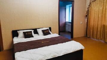 Economy-Apartment | 2 Schlafzimmer, Bügeleisen/Bügelbrett, kostenloses WLAN