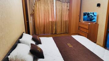 Economy-Apartment | 2 Schlafzimmer, Bügeleisen/Bügelbrett, kostenloses WLAN