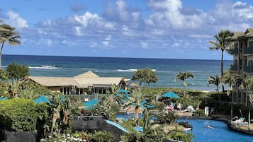 Indoor pool, outdoor pool