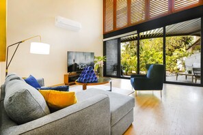 Smart TV, chimenea, Netflix y servicios de streaming 