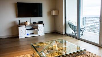 Smart TV, video games, stereo, offices