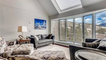 Smart TV, fireplace, offices, computer monitors