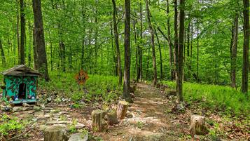 Overnattingsstedets uteområder