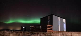 Afternoon cottages near Hella, Hekla & Landmannalaugar