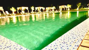 Seasonal outdoor pool