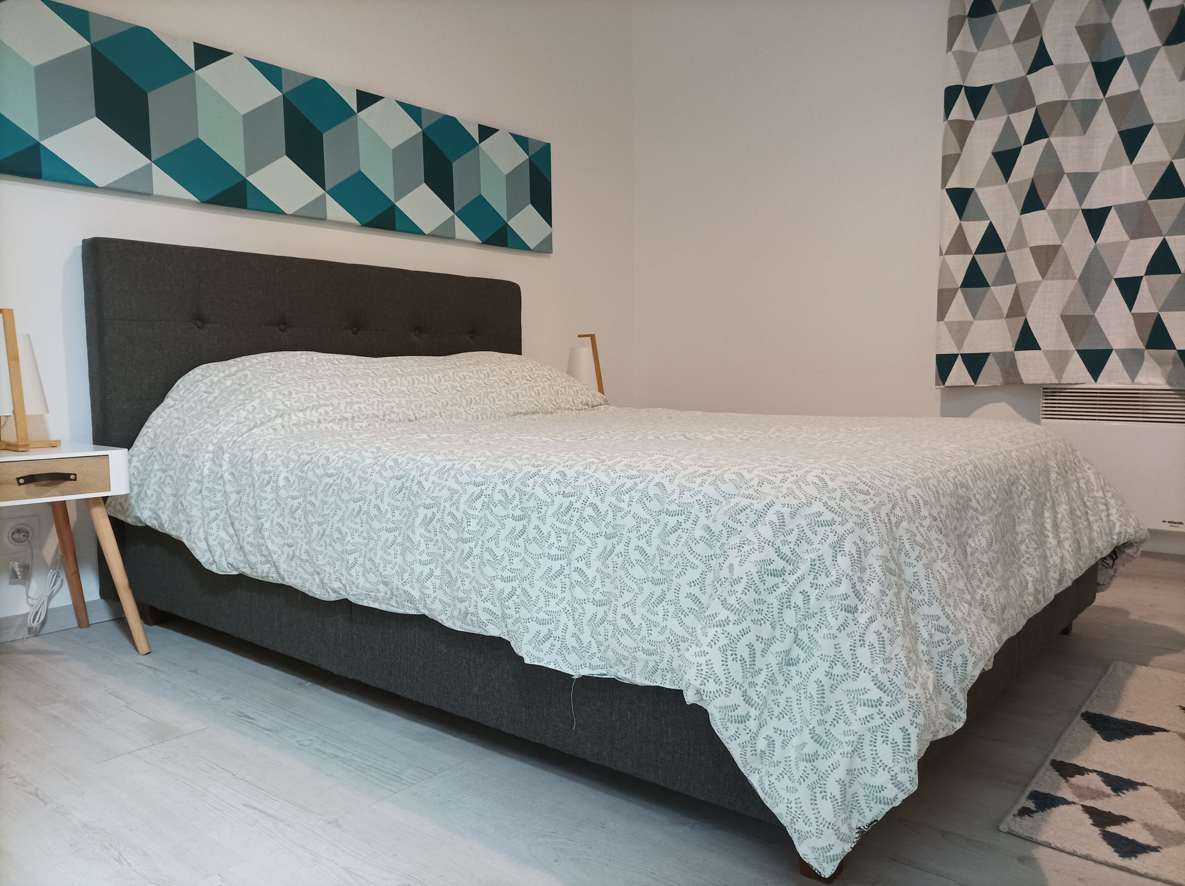 2 makuuhuonetta, ilmainen Wi-Fi, vuodevaatteet