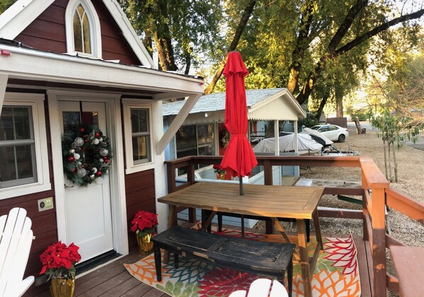 Udendørs spisemuligheder