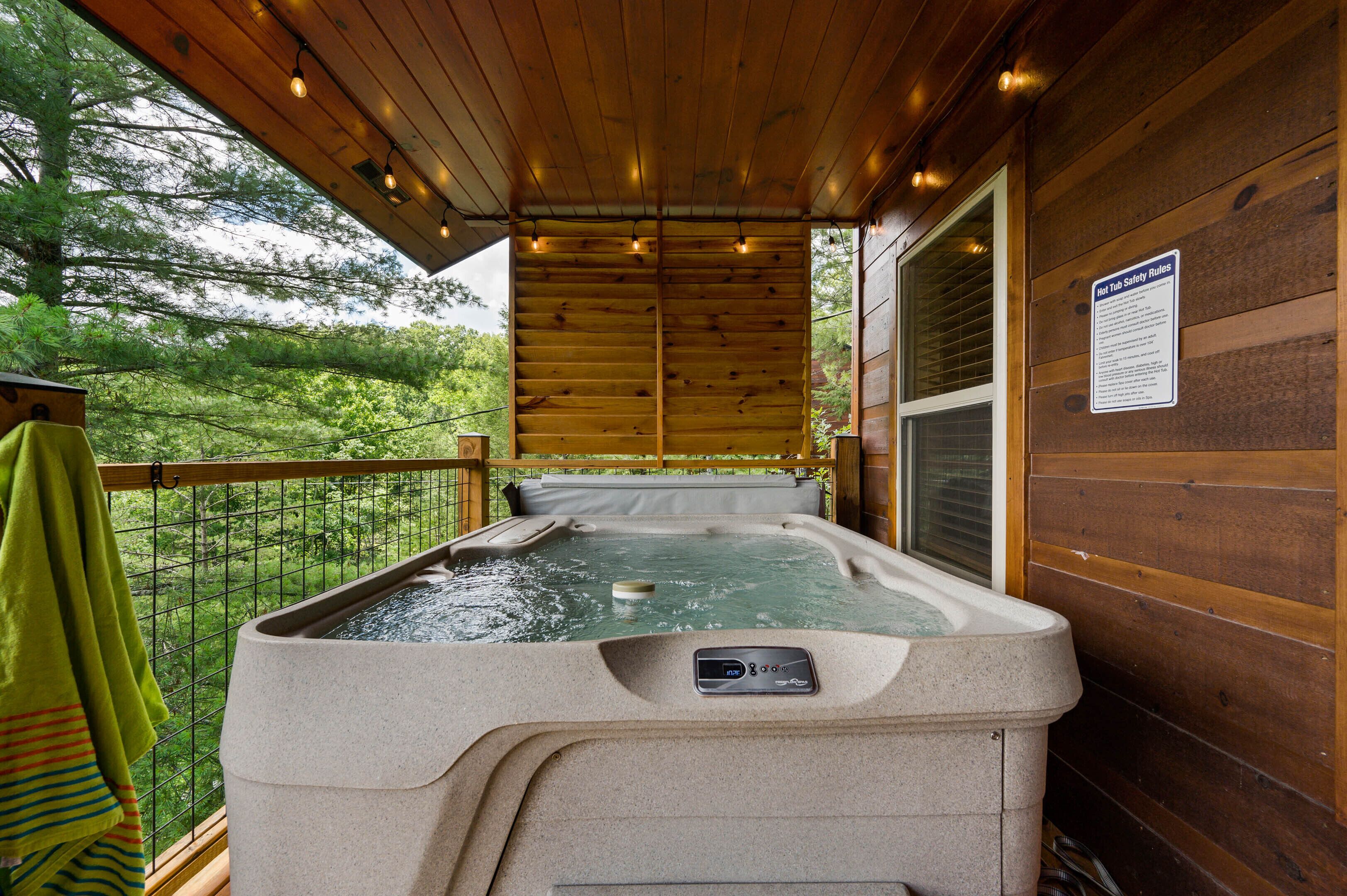 Bain à remous extérieur