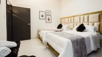 8 habitaciones, wifi gratis y ropa de cama