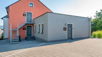 Fassade der Unterkunft