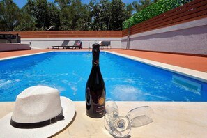 Pool - Villa Ventus Sleeps 7 With Parking (Corfu)