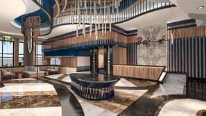 Sitzecke in der Lobby