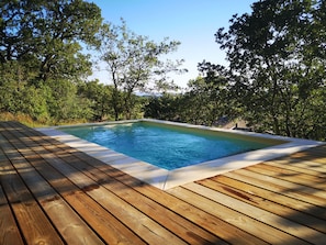 Outdoor pool - Mas de Saudon (Soyans Auvergne-Rhône-Alpes)