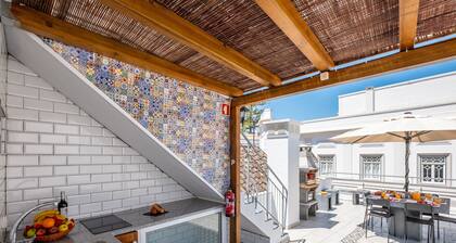 Modern Home with Rooftop in Central Tavira