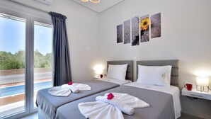 Vila | 3 kamar tidur, setrika/meja setrika, Wi-Fi gratis, dan seprai linen