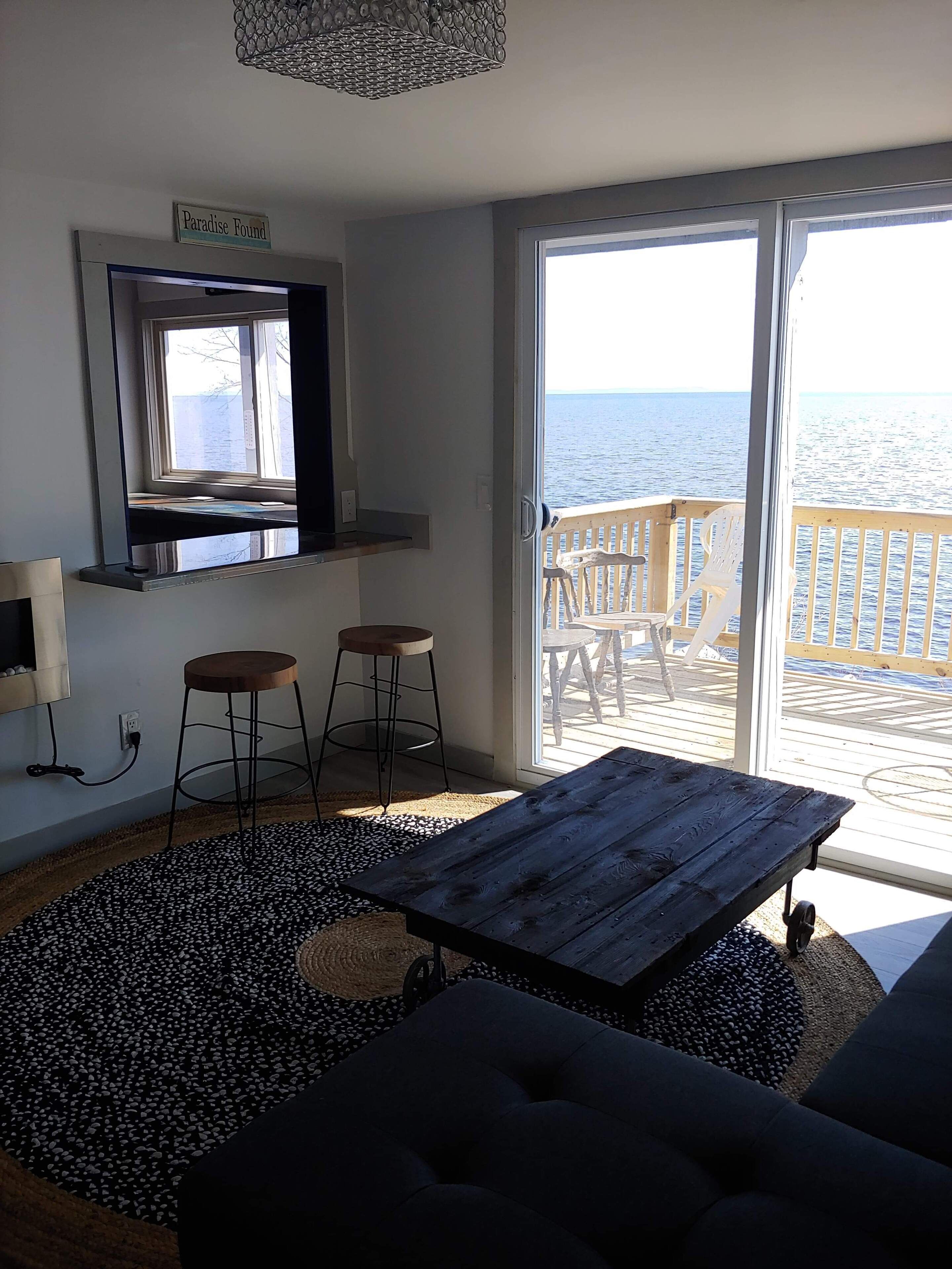 Updated house with amazing views of whitefish Bay