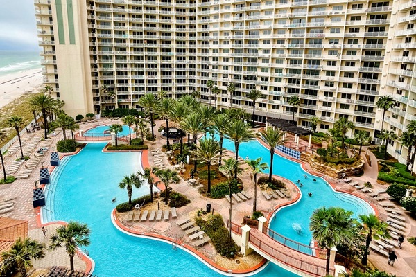 Indoor pool, outdoor pool