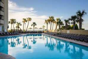 Indoor pool, outdoor pool - Serenity by the Sea. Oceanfront. (Myrtle Beach)