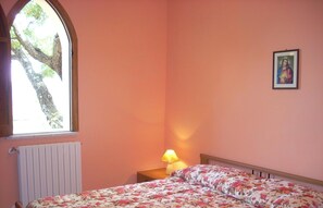 1 bedroom, iron/ironing board, travel crib, free WiFi