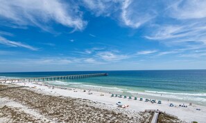 On the beach, beach towels -  Navarre Regency 710: May Cause Relaxation & Sand In Unlikely Places (Navarre)