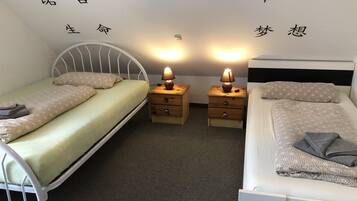 2 Schlafzimmer, kostenloses WLAN, Bettwäsche