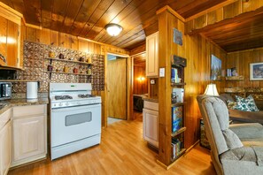 Interior - It's time for fall colors, stay in this cabin in the woods.  (Bayfield)